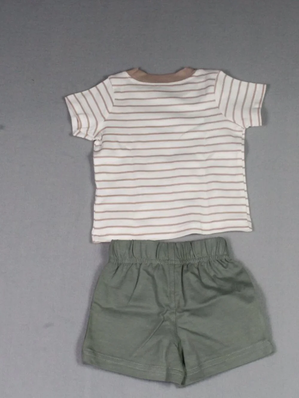 Carter's 3M Baby Boy 3-Set 6pc Bundle Cactus Polo Shark Print Shorts - Picture 5 of 9